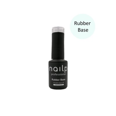 NAILP BASE RUBBER GEL SOAK OFF UV/LED CLEAR 12ml NAILP BASE RUBBER GEL SOAK OFF UV/LED CLEAR 12ml