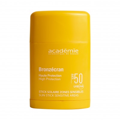 ACADEMIE STICK SOLAIRE ZONES SENSIBLES UVA/UVB SPF50+ 10ml ACADEMIE STICK SOLAIRE ZONES SENSIBLES UVA/UVB SPF50+ 10ml