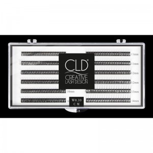 CLD ΒΛΕΦΑΡΙΔΕΣ W-TYPE C-CURL T:0.15mm L:9mm