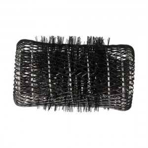 ΡΟΛΕΥ ΤΡΙΧΙΝΑ ΜΑΥΡΟ Φ40 7CM 6ΤΕΜ.