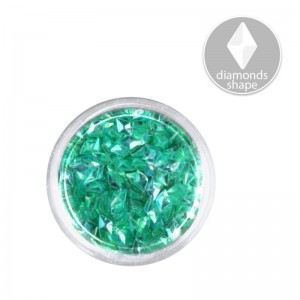 ΔΙΑΜΑΝΤΙ ΠΛΑΣΤΙΚΟ ΠΡΑΣΙΝΟ 5mm 2.3gr