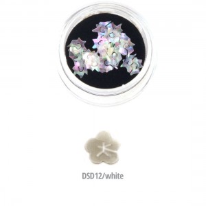 SHELL NAIL ART DSD 12 WHITE 20τεμ.