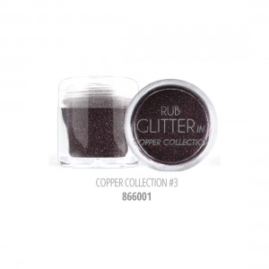 ΣΚΟΝΗ RUB GLITTER COPPER COLLECTION #3 ΣΚΟΝΗ RUB GLITTER COPPER COLLECTION #3