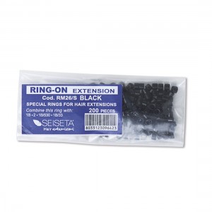 ΔΑΧΤΥΛΙΔΑΚΙΑ MICRO RINGS SPECIAL SEISETA BLACK 200τεμ.