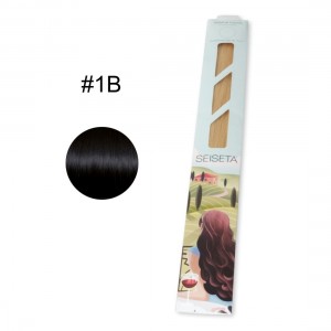 ΤΟΥΦΕΣ SEISETA HAIR EXTENSION KERATIN CLASSIC LINE 50/55cm #1B 10τεμ.