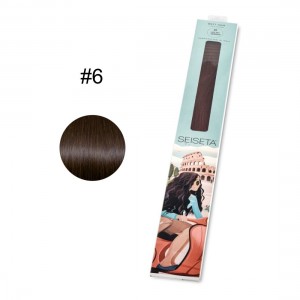 ΤΡΕΣΑ SEISETA WEFT HAIR EXTENSION 50/55cm #06 ΦΥΣΙΚΗ 100gr
