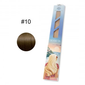 ΤΟΥΦΕΣ SEISETA HAIR EXTENSION TAPE-IN 50/55cm #10 6τεμ. 15gr