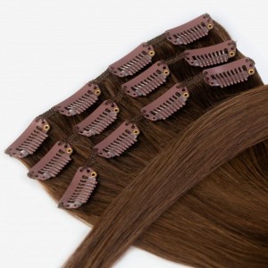 ΤΡΕΣΑ SEISETA WEFT HAIR EXTENSION 3 ΚΟΜΜΑΤΙΑ ΜΕ ΚΛΙΠΣ #1001 ΦΥΣΙΚΗ 30gr