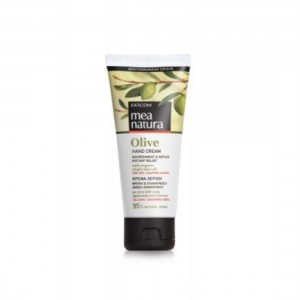 ΚΡΕΜΑ ΧΕΡΙΩΝ ΞΗΡΑ/ΣΚΑΣΜΕΝΑ MEA NATURA OLIVE 100ml