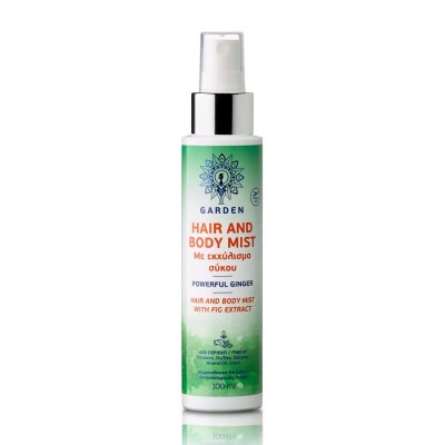 HAIR AND BODY MIST POWERFUL GINGER 100ml HAIR AND BODY MIST POWERFUL GINGER 100ml