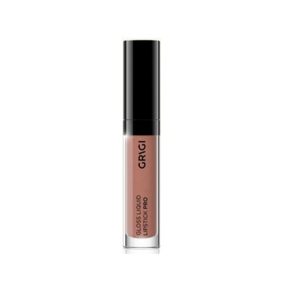 GRIGI GLOSS LIQUID LIPSTICK PRO No 404 LUMINOUS NUDE BROWN GRIGI GLOSS LIQUID LIPSTICK PRO No 404 LUMINOUS NUDE BROWN
