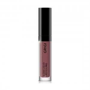 GRIGI GLOSS LIQUID LIPSTICK PRO No 407 VINYL DARK NUDE PURPLE