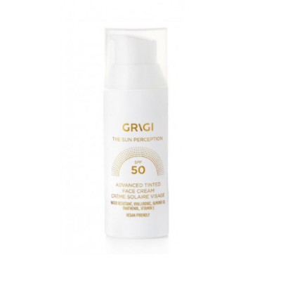 GRIGI THE SUN PERCEPTION TINTER FACE CREAM SPF50 50ml GRIGI THE SUN PERCEPTION TINTER FACE CREAM SPF50 50ml