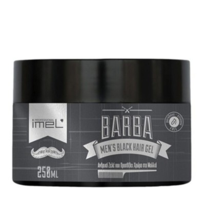 HAIR BLACK GEL BARBA 250ml HAIR BLACK GEL BARBA 250ml