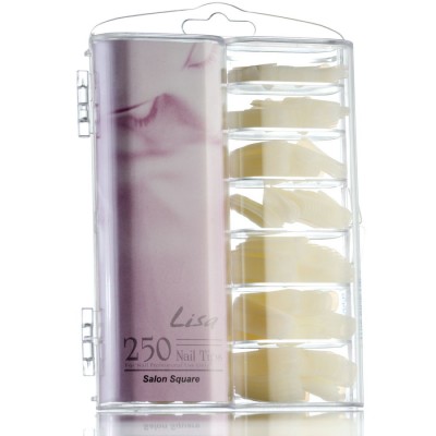 ΝΥΧΙΑ ΚΑΣΕΤΙΝΑ SALON SQUARE 250τεμ. ΝΥΧΙΑ ΚΑΣΕΤΙΝΑ SALON SQUARE 250τεμ.