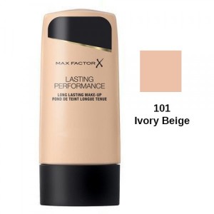 MAX FACTOR LASTING PERFORMANCE IVORY BEIGE 101 MAX FACTOR LASTING PERFORMANCE IVORY BEIGE 101