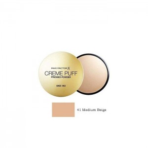 MAX FACTOR CREME PUFF MEDIUM BEIGE 41 MAX FACTOR CREME PUFF MEDIUM BEIGE 41