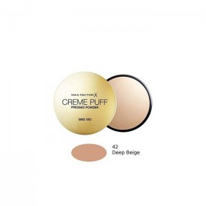 MAX FACTOR CREME PUFF DEEP BEIGE 42 MAX FACTOR CREME PUFF DEEP BEIGE 42