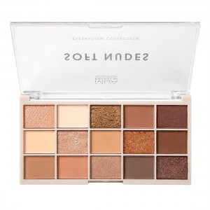 MUA 15 SHADE EYESHADOW PALETTE SOFT NUDES MUA 15 SHADE EYESHADOW PALETTE SOFT NUDES