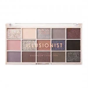 MUA 15 SHADE EYESHADOW PALETTE ILLUSIONIST MUA 15 SHADE EYESHADOW PALETTE ILLUSIONIST