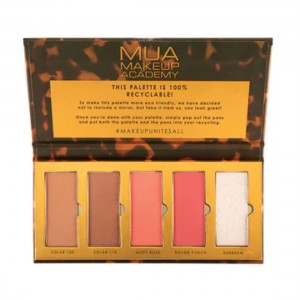 MUA GOLDEN HOUR PAPER FACE PALETTE MUA GOLDEN HOUR PAPER FACE PALETTE