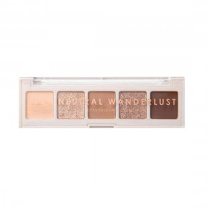 MUA 5 SHADE EYESHADOW PALETTE NEUTRAL WANDERLUST