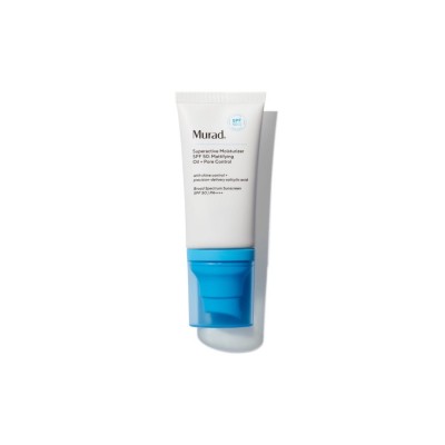 MURAD SUPERACTIVE SPF 40 MOISTURIZER:MATTIFYING OIL+ PORE CONTROL 50ml MURAD SUPERACTIVE SPF 40 MOISTURIZER:MATTIFYING OIL+ PORE CONTROL 50ml
