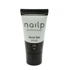 NAILP ACRYL GEL UV/LED #026 ΜΑΥΡΟ 30gr
