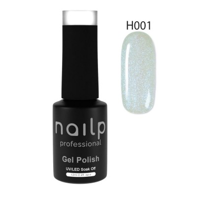 NAILP GEL POLISH SOAK OFF UV/LED #H001 12ml GLITTER LINE