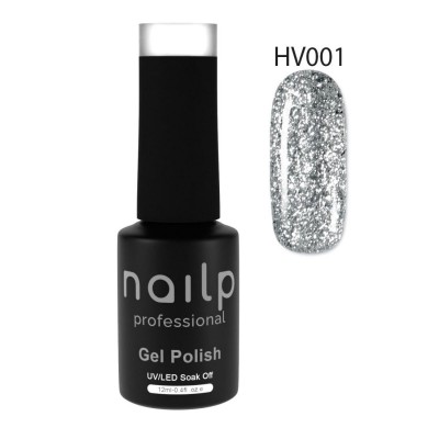 NAILP GEL POLISH SOAK OFF UV/LED #HV001 12ml FLASH