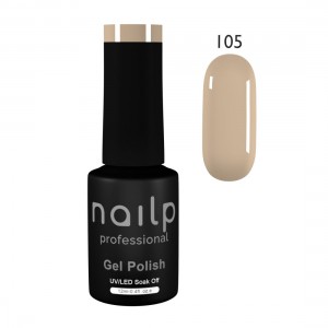 NAILP GEL POLISH SOAK OFF UV/LED #105 12ml NAILP GEL POLISH SOAK OFF UV/LED #105 12ml