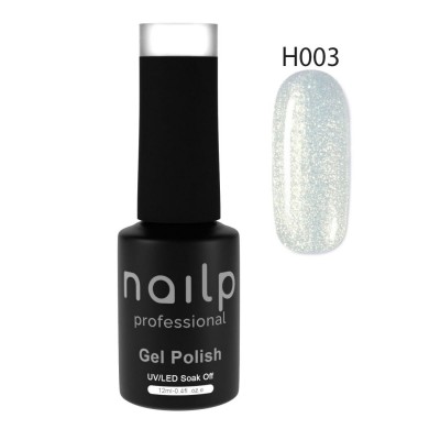 NAILP GEL POLISH SOAK OFF UV/LED #H003 12ml GLITTER LINE