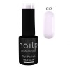 NAILP GEL POLISH SOAK OFF UV/LED PURE WHITE #012 12ml