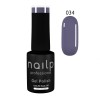 NAILP GEL POLISH SOAK OFF UV/LED CLASSIC GREY #034 12ml