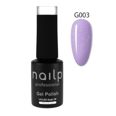 NAILP GEL POLISH SOAK OFF UV/LED #G3 12ml GLITTER LINE