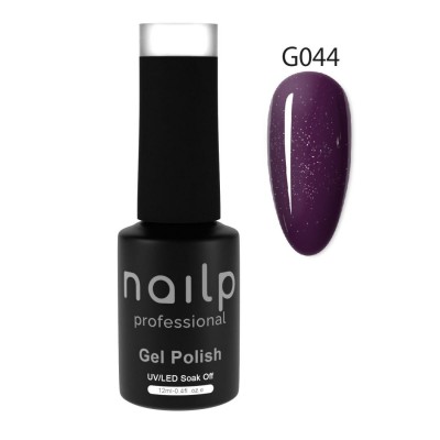 NAILP GEL POLISH SOAK OFF UV/LED #G44 12ml GLITTER LINE