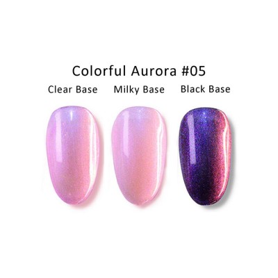 NAILP GEL POLISH SOAK OFF UV/LED COLORFUL AURORA #05 12ml NAILP GEL POLISH SOAK OFF UV/LED COLORFUL AURORA #05 12ml