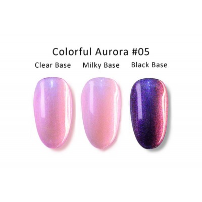 NAILP GEL POLISH SOAK OFF UV/LED COLORFUL AURORA #05 12ml