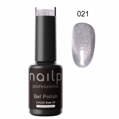 NAILP GEL POLISH SOAK OFF UV/LED FAIRY CRYSTAL CAT EYE #021 12ml