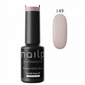 NAILP RUBBER COLOR BASE GEL SOAK OFF UV/LED #149 12ml NAILP RUBBER COLOR BASE GEL SOAK OFF UV/LED #149 12ml