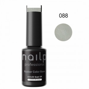 NAILP RUBBER COLOR BASE GEL SOAK OFF UV/LED #088 12ml NAILP RUBBER COLOR BASE GEL SOAK OFF UV/LED #088 12ml