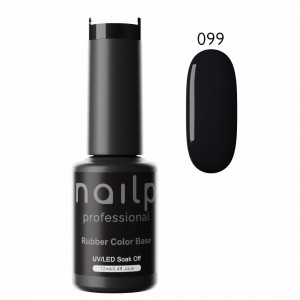 NAILP RUBBER COLOR BASE GEL SOAK OFF UV/LED 099 12ml NAILP RUBBER COLOR BASE GEL SOAK OFF UV/LED 099 12ml