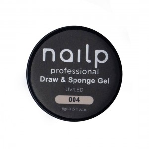 NAILP PAINTING GEL DRAW AND SPONGE #004 8gr NAILP PAINTING GEL DRAW AND SPONGE #004 8gr