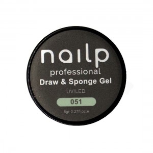 NAILP PAINTING GEL DRAW AND SPONGE #051 8gr NAILP PAINTING GEL DRAW AND SPONGE #051 8gr