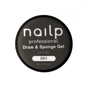 NAILP PAINTING GEL DRAW AND SPONGE #061 8gr NAILP PAINTING GEL DRAW AND SPONGE #061 8gr