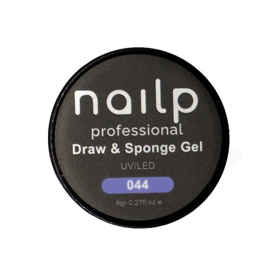 NAILP PAINTING GEL DRAW AND SPONGE #044 8gr NAILP PAINTING GEL DRAW AND SPONGE #044 8gr