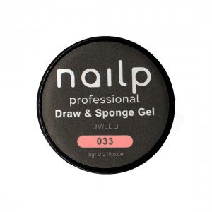 NAILP PAINTING GEL DRAW AND SPONGE #033 8gr NAILP PAINTING GEL DRAW AND SPONGE #033 8gr
