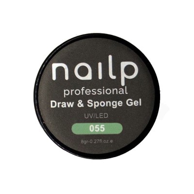 NAILP PAINTING GEL DRAW AND SPONGE #055 8gr NAILP PAINTING GEL DRAW AND SPONGE #055 8gr