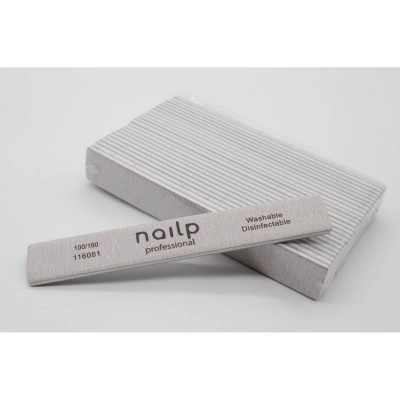 NAILP ΛΙΜΑ ΤΕΤΡΑΓΩΝΗ PREMIUM ZEBRA 100/180