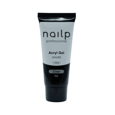 NAILP ACRYL GEL UV/LED CLEAR 60gr NAILP ACRYL GEL UV/LED CLEAR 60gr